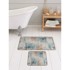 MILA HOME Plave/sive kupaonske prostirke u setu 2 kom 60x100 cm