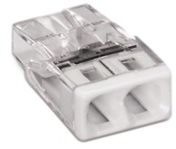 WAGO Utična stezaljka 2273-202, 2-polna, 0,5–2,5 mm², 24 A