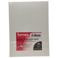 FORNAX Papir paus A4 112 g 250 kom Natural Translucent