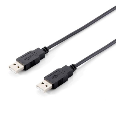 EQUIP USB kabel 128871, USB 2.0, USB-A, 3 m, crni