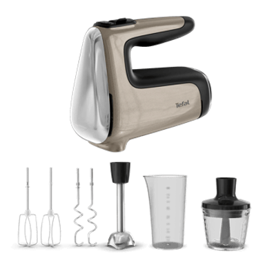 TEFAL Ručni mikser HT663AF0 Powermix Silence 4 u 1, 850 W