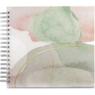 HAMA Fotoalbum Watercolor, 100 listova, 10 x 15 cm, spiralno vezanje, zeleni