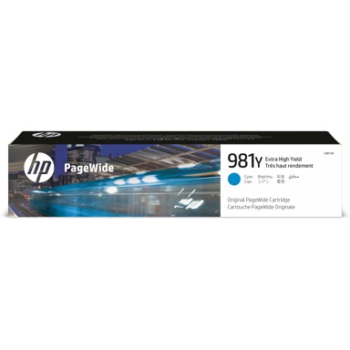 HP Tinta za printer 981Y L0R13A cyan up to 16,000 listova ISO/IEC 24711