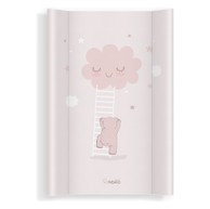 ALBERO MIO Podloga za previjanje tvrda, ružičasta