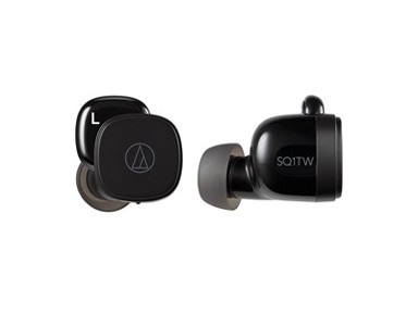 AUDIO-TECHNICA Slušalice ATH-SQ1TW, bežične, BT, crne