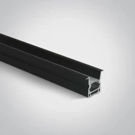 ONE LIGHT Alu profil za led traku (max.12mm) 34×26×2000mm ugradni profil dm7903r/b