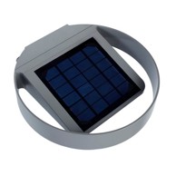 GREENBLUE Solarna zidna LED svjetiljka GB130, 3W, okrugla