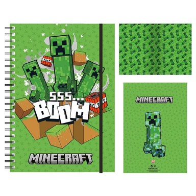 PYRAMID Bilježnica A5 Minecraft DST