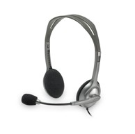 LOGITCH Slušalice s mikrofonom H110, siva