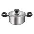 TESCOMA Lonac od nehrđajućeg čelika s poklopcem prikladni za indukcijsko kuhalo 1,5 l Brava