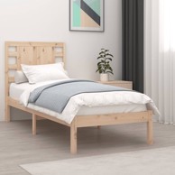 Okvir za krevet od masivne borovine 90 x 200 cm