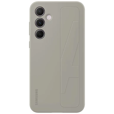 SAMSUNG Maskica za Galaxy A55 5G, silikonska sa stalkom, siva 