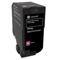 LEXMARK Toner 74C20M0, original, magenta