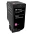 LEXMARK Toner 74C20M0, original, magenta