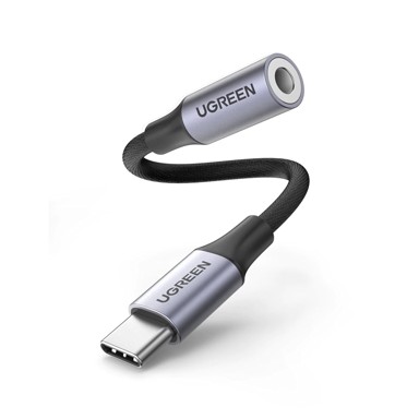 UGREEN USB-C na 3,5 mm audio kabel, 10 cm