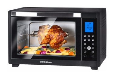FIRST AUSTRIA Konvekcijska električna pećnica, zapremnina 30 l, digitalni zaslon, 1600 W