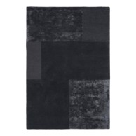 ASIATIC CARPETS Antracitni tepih Tate Tonal Textures, 200 x 290 cm