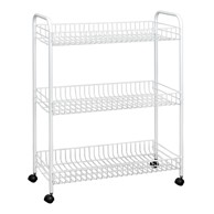 METALTEX Mobilni stalak za kupaonicu s 3 police Laundry, 31 x 84 cm