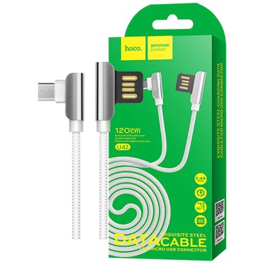 HOCO USB Kabel za smartphone, micro USB, 1.2 met., 2.4 A, bijela