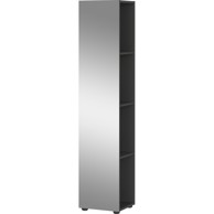 Kupaonski ormarić, 31x144 cm, antracit, siva