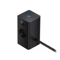 BASEUS Produžna utičnica/punjač USB-C/USB-A i Izvlačni Kabel USB-C 65W