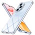 TECHSUIT Maskica za Honor 400 Pro, Shockproof Clear, silikonska, prozirna, otporna na udarce