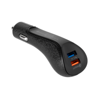 REBEL Auto punjač 2 x USB 5100 mA 15W Quick Charge 3.0