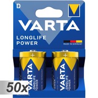 VARTA Baterije Longlife Power D LR20, 50x2