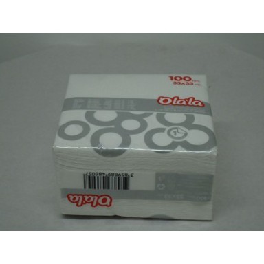 Ubrus Eskim bijela 4000/1, 33X33 cm, 40 omota