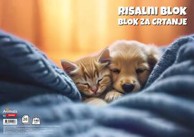 TARGET Blok za crtanje Animal, A3, 140 g, 20 listova