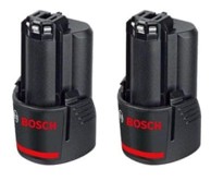 BOSCH Baterija GBA 12 V 3,0 Ah 1600A00X7D, 2 kom.