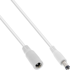 INLINE Kabel za napajanje 26955F, 5,5 x 2,5 mm, 0,5 m, bijela