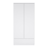 TVILUM Bijeli ormar 99x201 cm Naia 