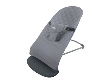 ELINELI Ležaljka za bebe, svijetlo siva