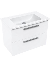 CONCEPTO Baza viseća matea 80 s umivaonikom 2 ladice