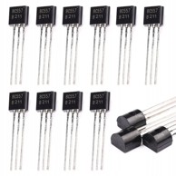 ROSFIX PNP tranzistor BC557, TO-92, 40 V, 100 mA, set 10 kom