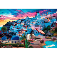 CLEMENTONI Slagalica High Quality Collection Greece View, pejzaž, 500 komada