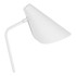 SULION Bijela stolna lampa Lisboa, visina 45 cm