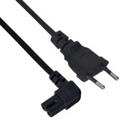SAVIO Kabel za napajanje CL-144 crni 3 m kutni