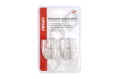 AMIO Ultrazvučni odbijač životinja 2 kom