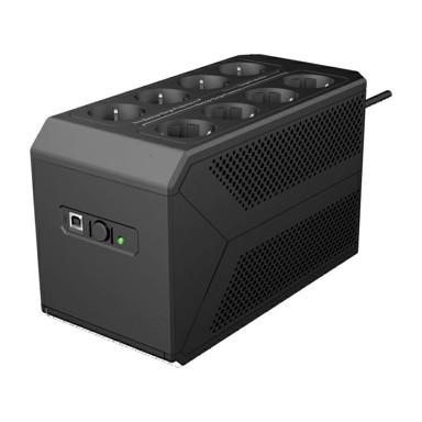 C-LION UPS P-Box 650, 650VA/360W, 8xSchuko, offline