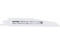 EXTOL PREMIUM List sabljaste pile 8806203, 150 x 22 x 1,6 mm, Bi-metal, 3 kom