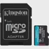 KINGSTON Memorijska kartica microSDXC Canvas Go Plus, 256GB, crna, UHS-I, U3, Class 10, V30, A2