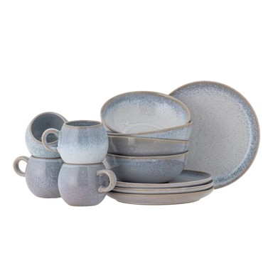 BLOOMINGVILLE Servis za jelo 12 kom od kamenine Paula