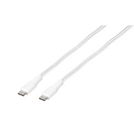 VIVANCO Kabel USB Type-C na USB Type-C, 0.5m, pleteni, bijeli