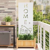 Dekorativna ploča za vrt, 50 x 140 cm, bijela