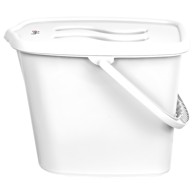 MALTEX Kantica za pelene i vodu Classic, bijela