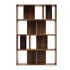 KAVE HOME Modularni sustav polica 6 kom u dekoru oraha u prirodnoj boji 101x152 cm Litto 
