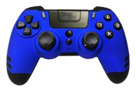 STEELPLAY Kontroler Metaltech Saphire, za PS4, plavi, Wi-Fi