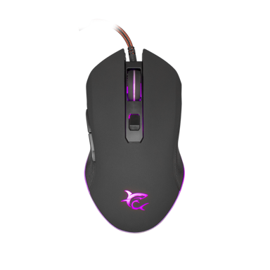 WHITE SHARK Miš GM-3001 Cyrus, žičani, crni